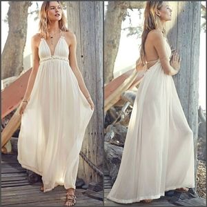 Victoria's Secret Halter Maxi Beach Dress Cover Up